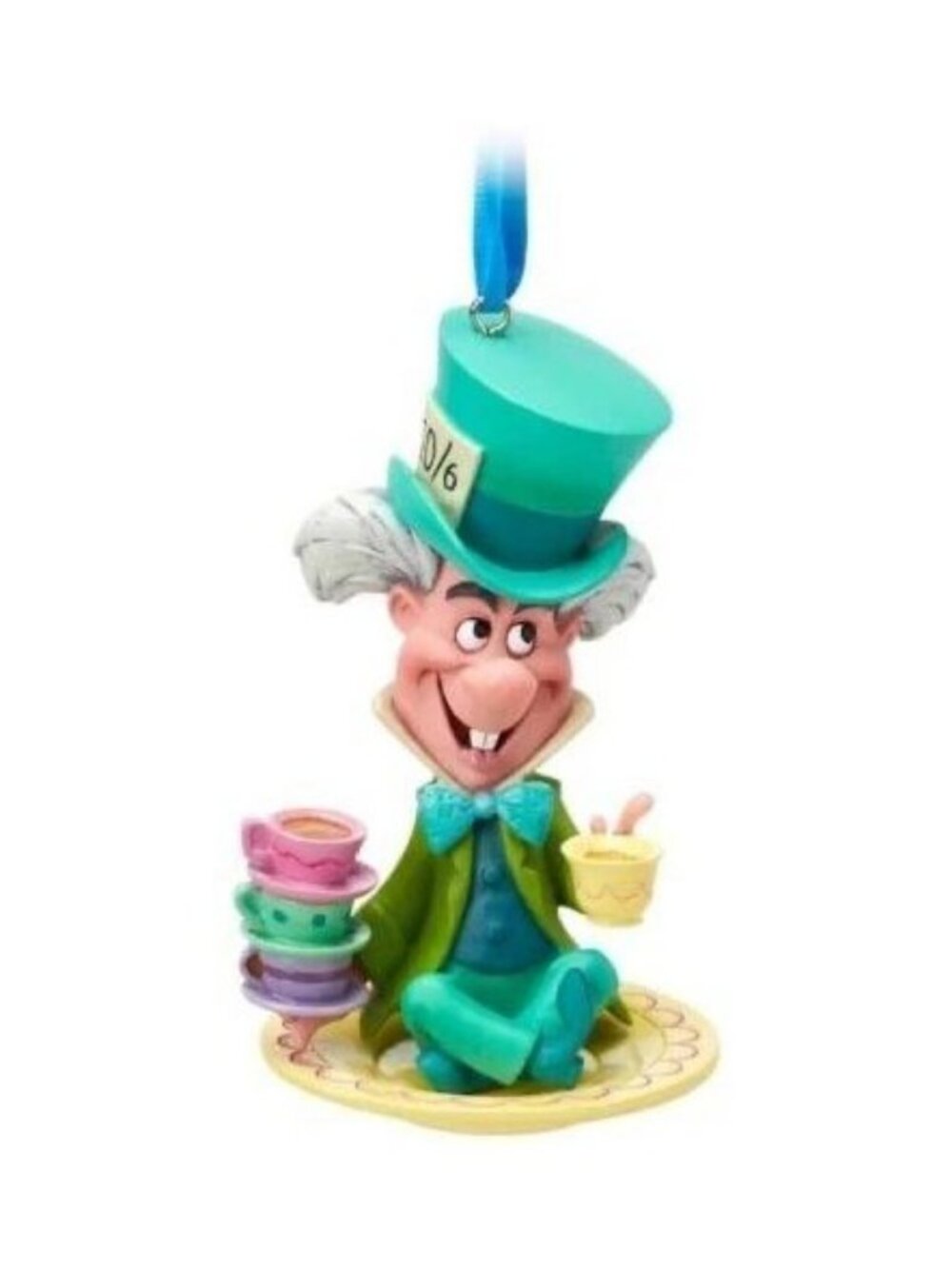 Disney 2021 Alice in Wonderland Mad Hatter Sketchbook Ornament Boxed NWT